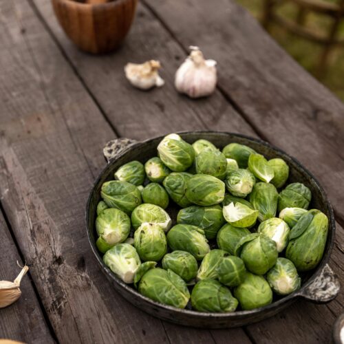 Garlic Brussels Sprouts