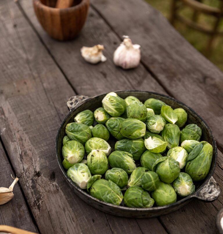 Garlic Brussels Sprouts