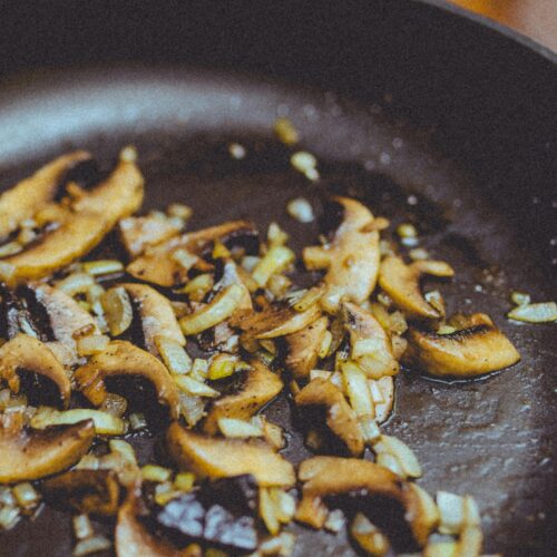 Amazing Eggs and Mushroom Sauté