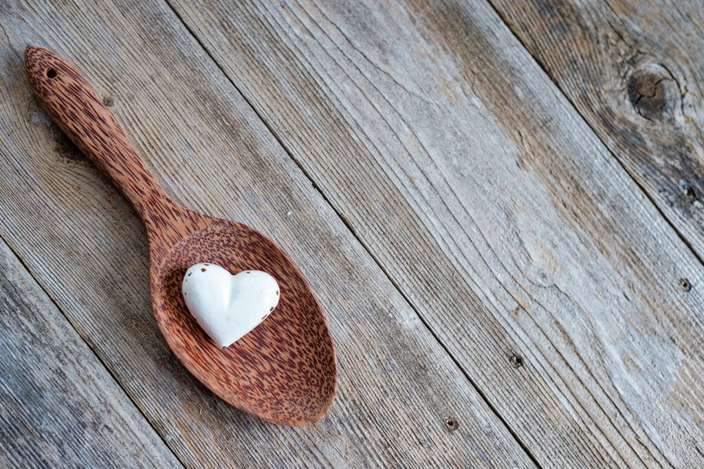 spoon with heart